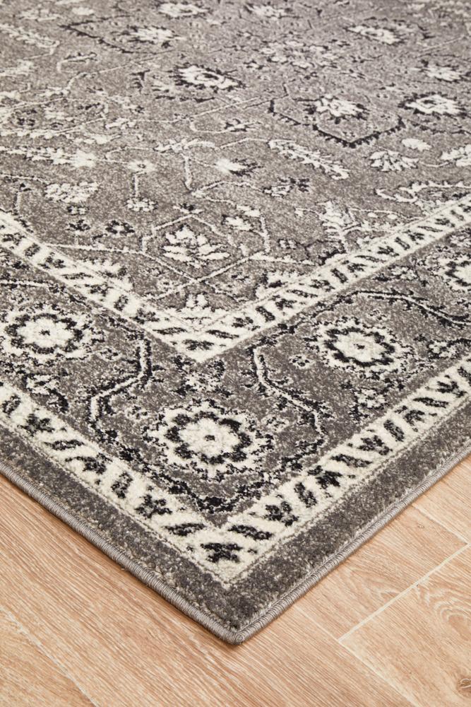 Evoke Stone Grey Transitional Rug