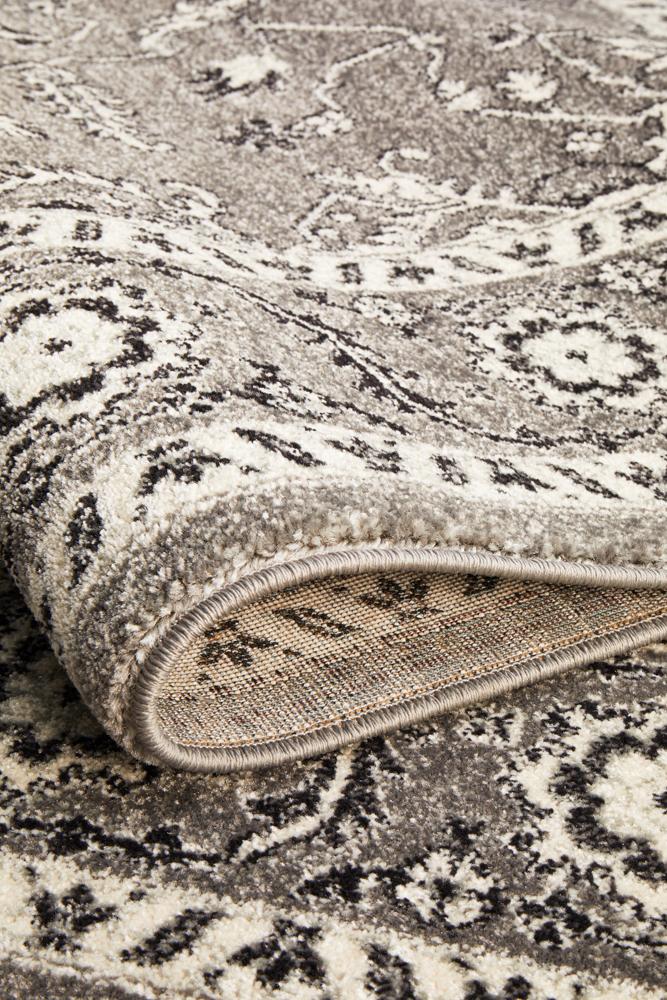Evoke Stone Grey Transitional Rug