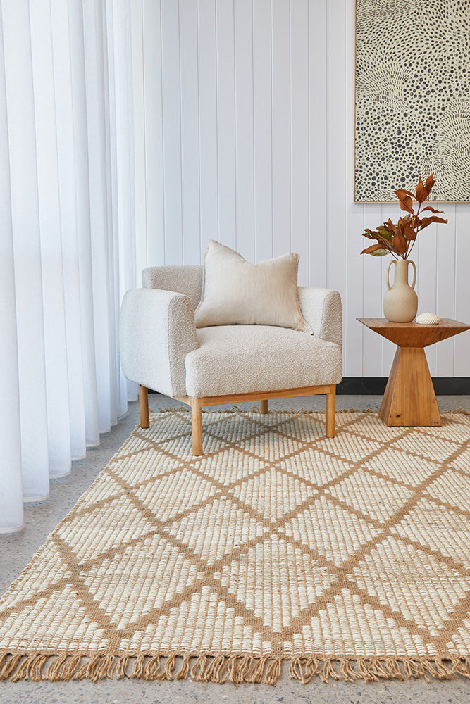 Bali Natural Rug Jute Floor Rug
